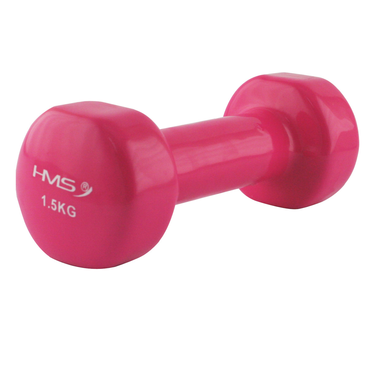 Litinová činka pokrytá vinylem HMS 1,5 kg - Obrázek 3