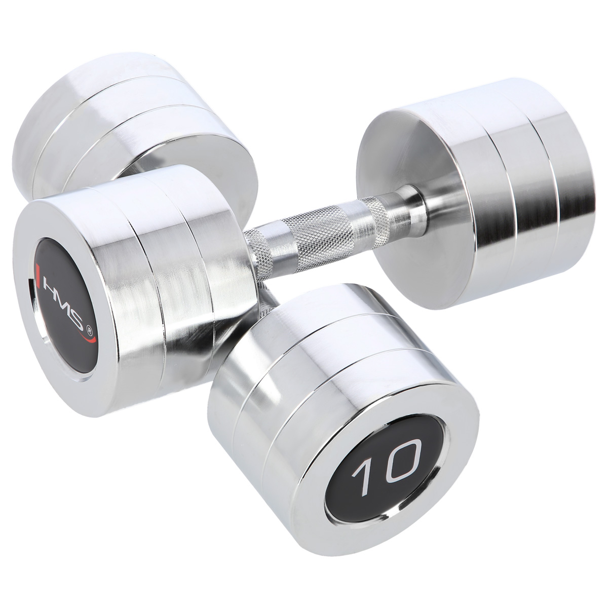 Chromované činky HMS CHD10 2 x 10 kg - Obrázek 3