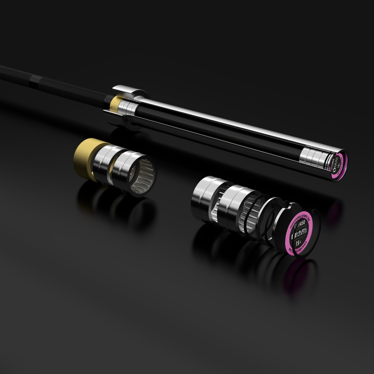 Osa pro funkční trénink HMS Premium GCF450 210 cm x 50 mm - Obrázek 10
