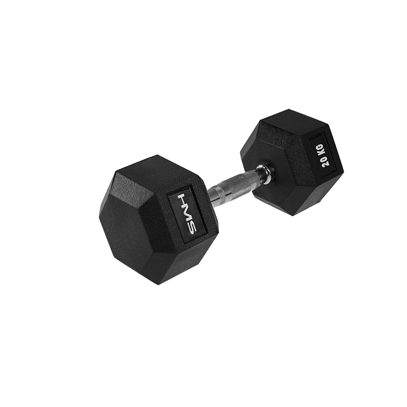 Hexagonální jednoručka HMS 20 kg - Obrázek 3