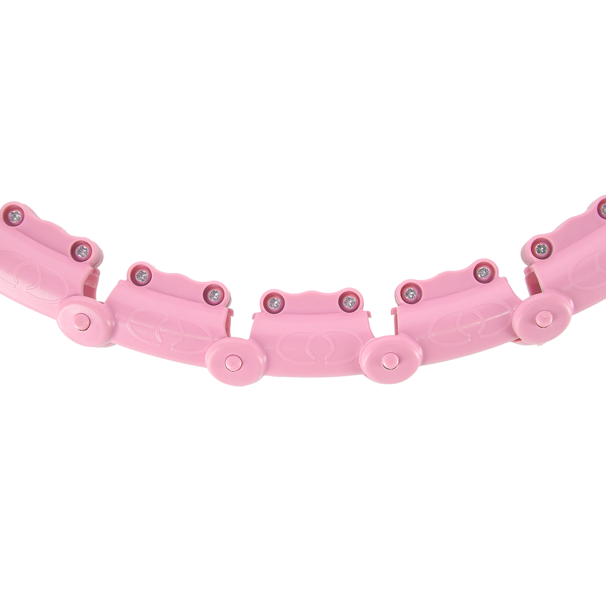 Masážní hula hoop HMS HHW11 PLUS SIZE se závažím růžová - Obrázek 10