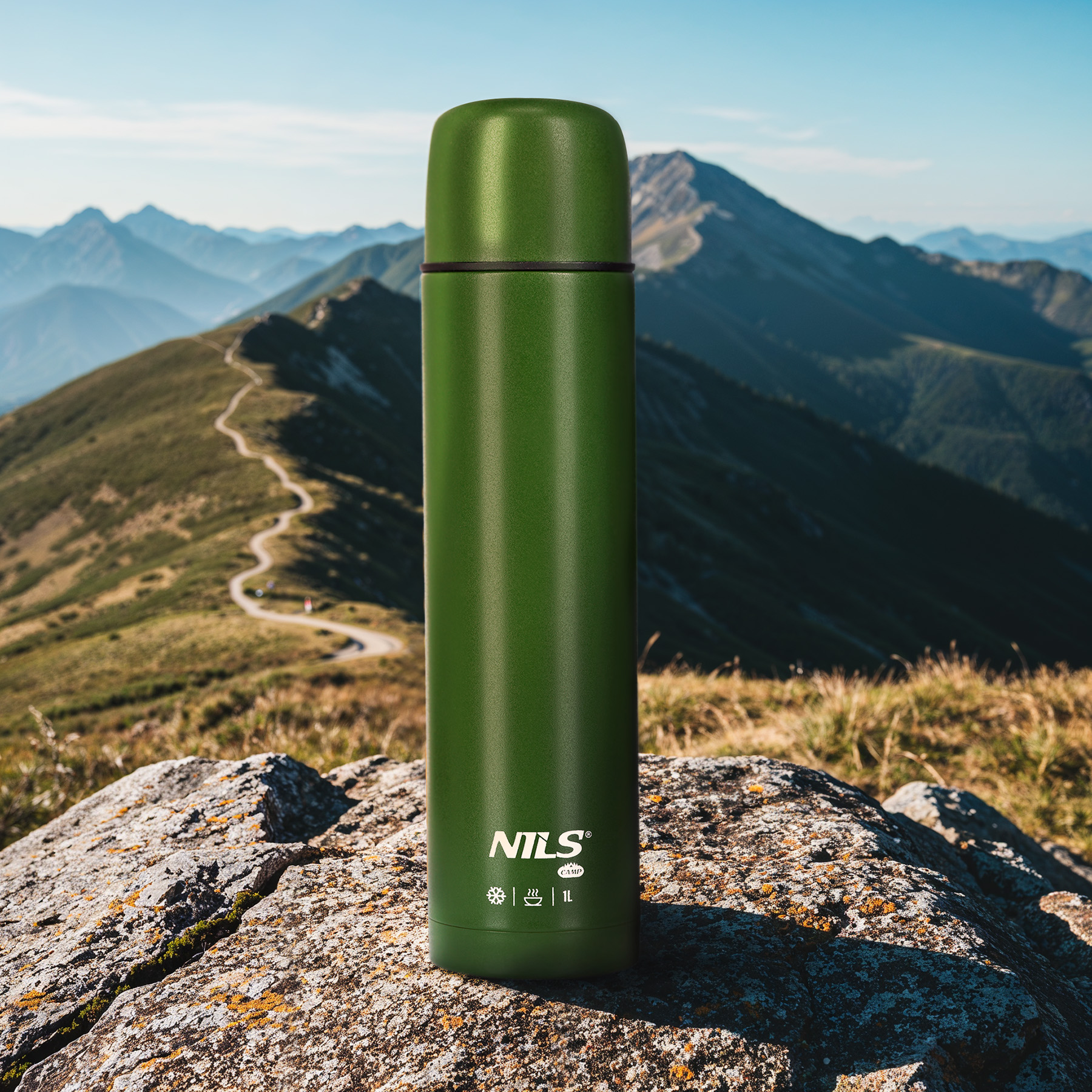 Termoska NILS Camp NC3804 zelená 1000 ml - Obrázek 4