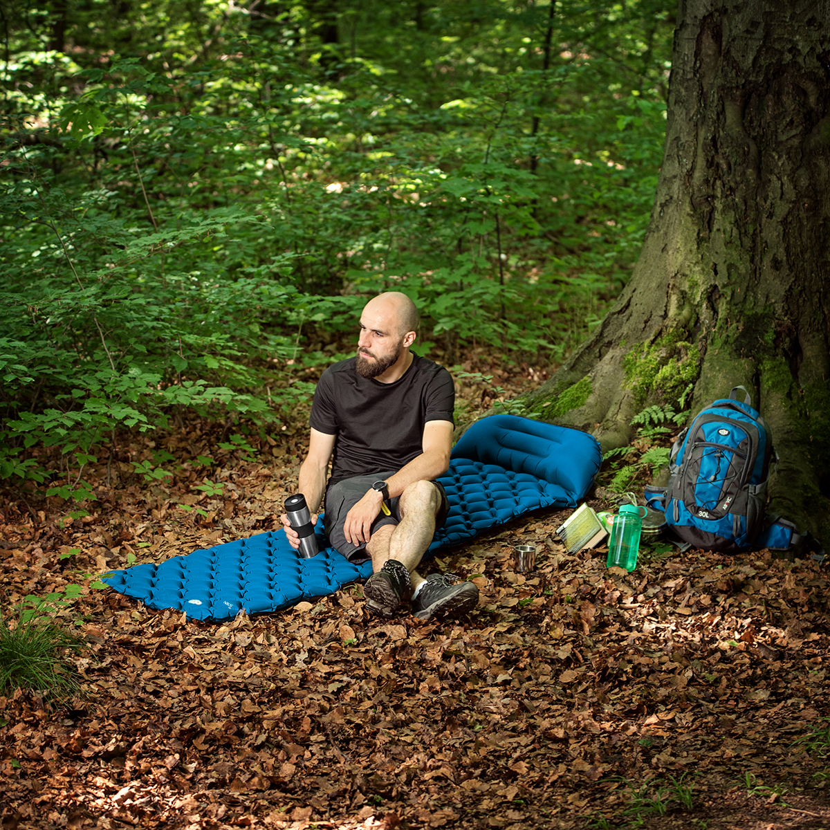 Turistická karimatka NILS Camp NC4006 modrá - Obrázek 4