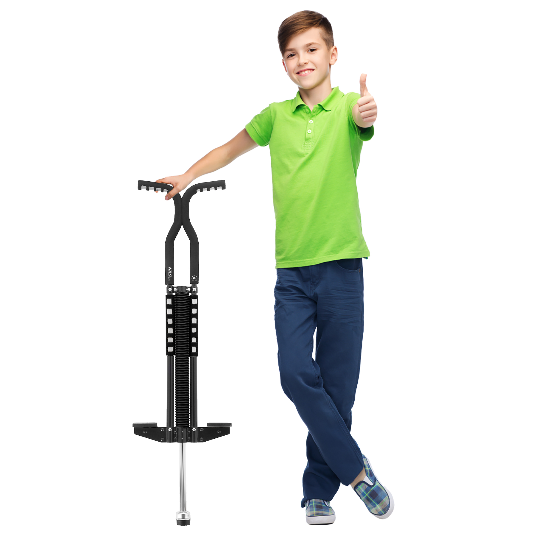Skákací tyč NILS Fun NFX5006 černá - Obrázek 3