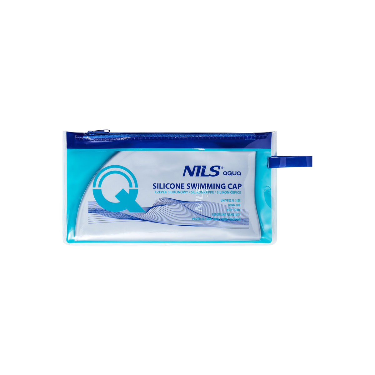 Silikonová čepice NILS Aqua NQC SL01 šedá - Obrázek 3