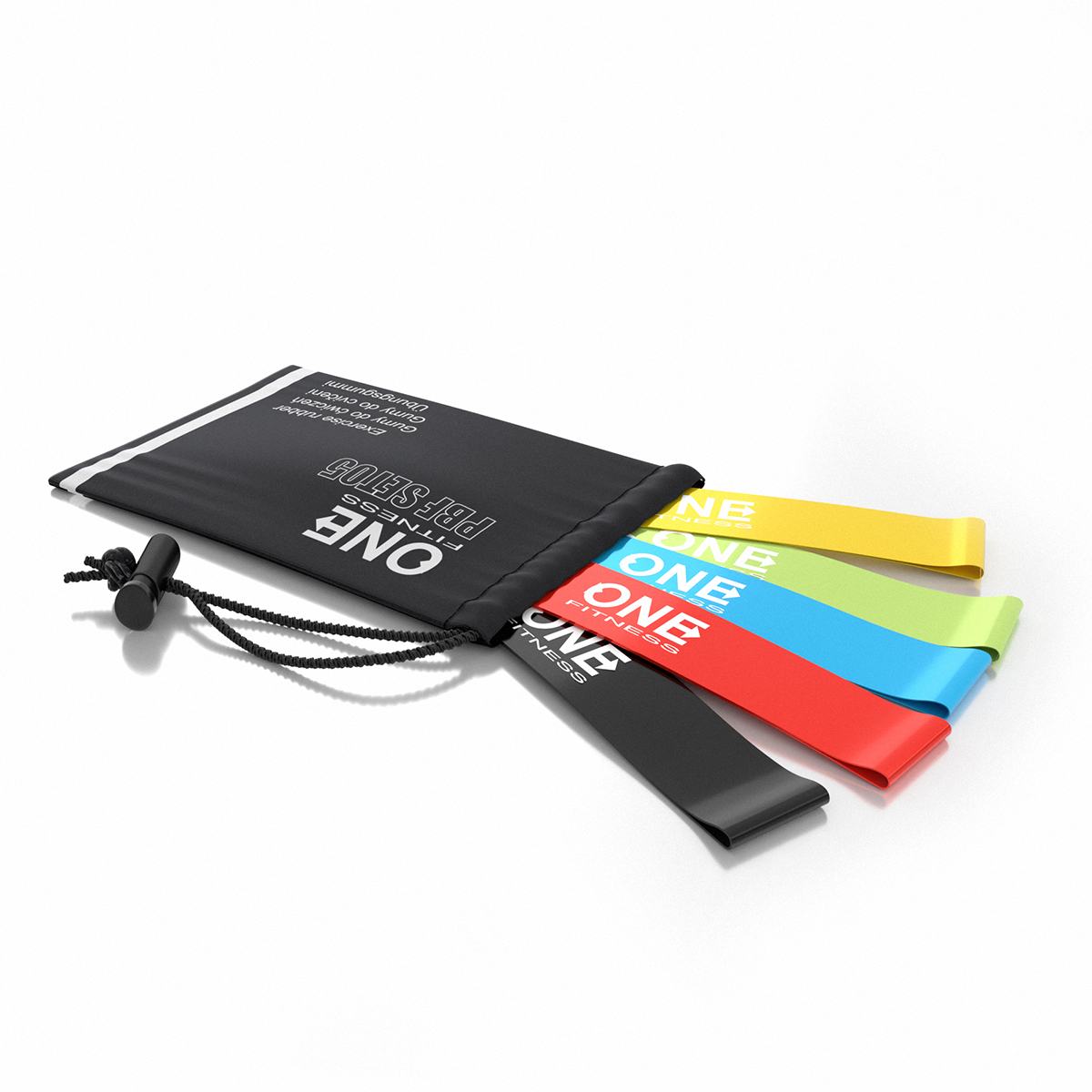 Sada odporových gum ONE Fitness PBF SET05 - Obrázek 7