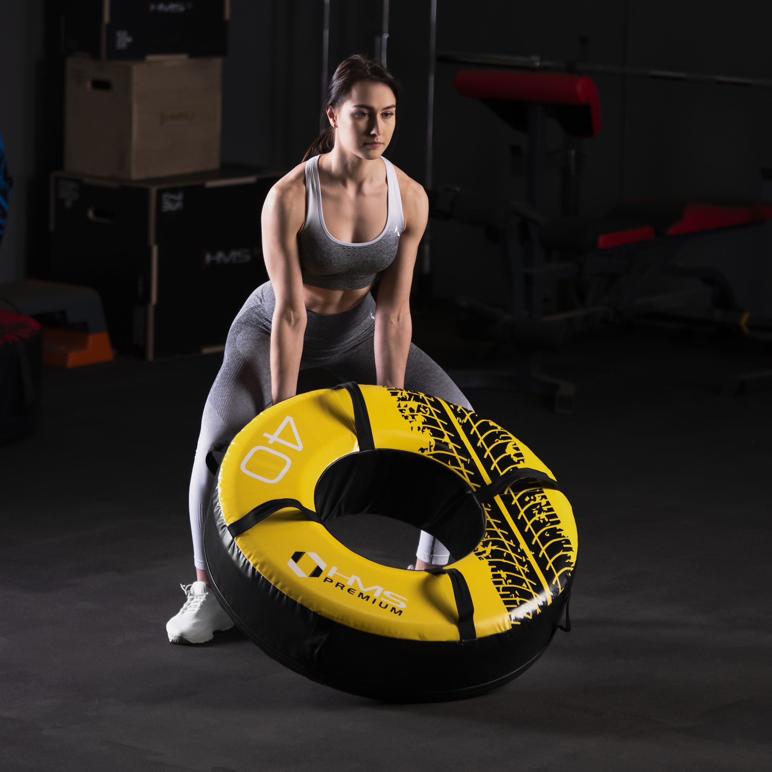 Tréninková pneumatika HMS Premium PYT01 40 kg - Obrázek 9