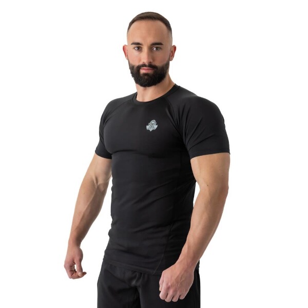 Pánské tréninkové tričko DBX BUSHIDO Rashguard RS Black - Obrázek 3