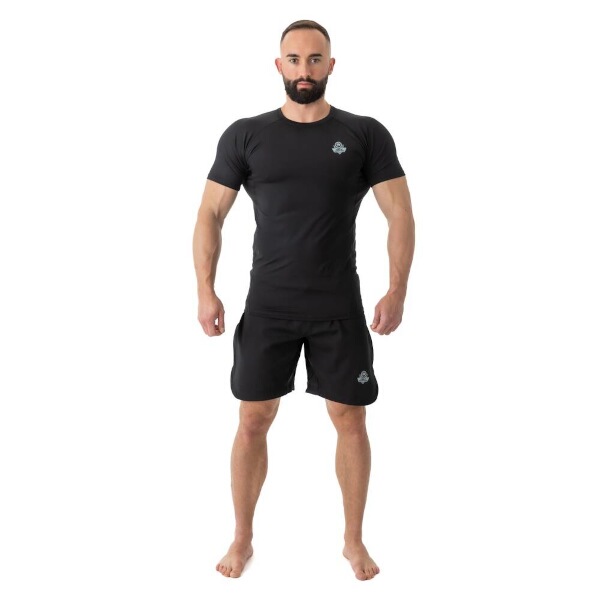 Pánské tréninkové tričko DBX BUSHIDO Rashguard RS Black - Obrázek 5