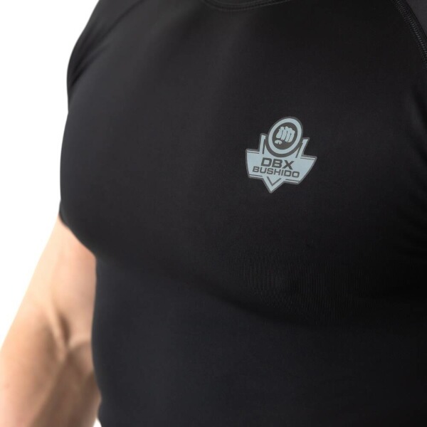 Pánské tréninkové tričko DBX BUSHIDO Rashguard RS Black - Obrázek 9