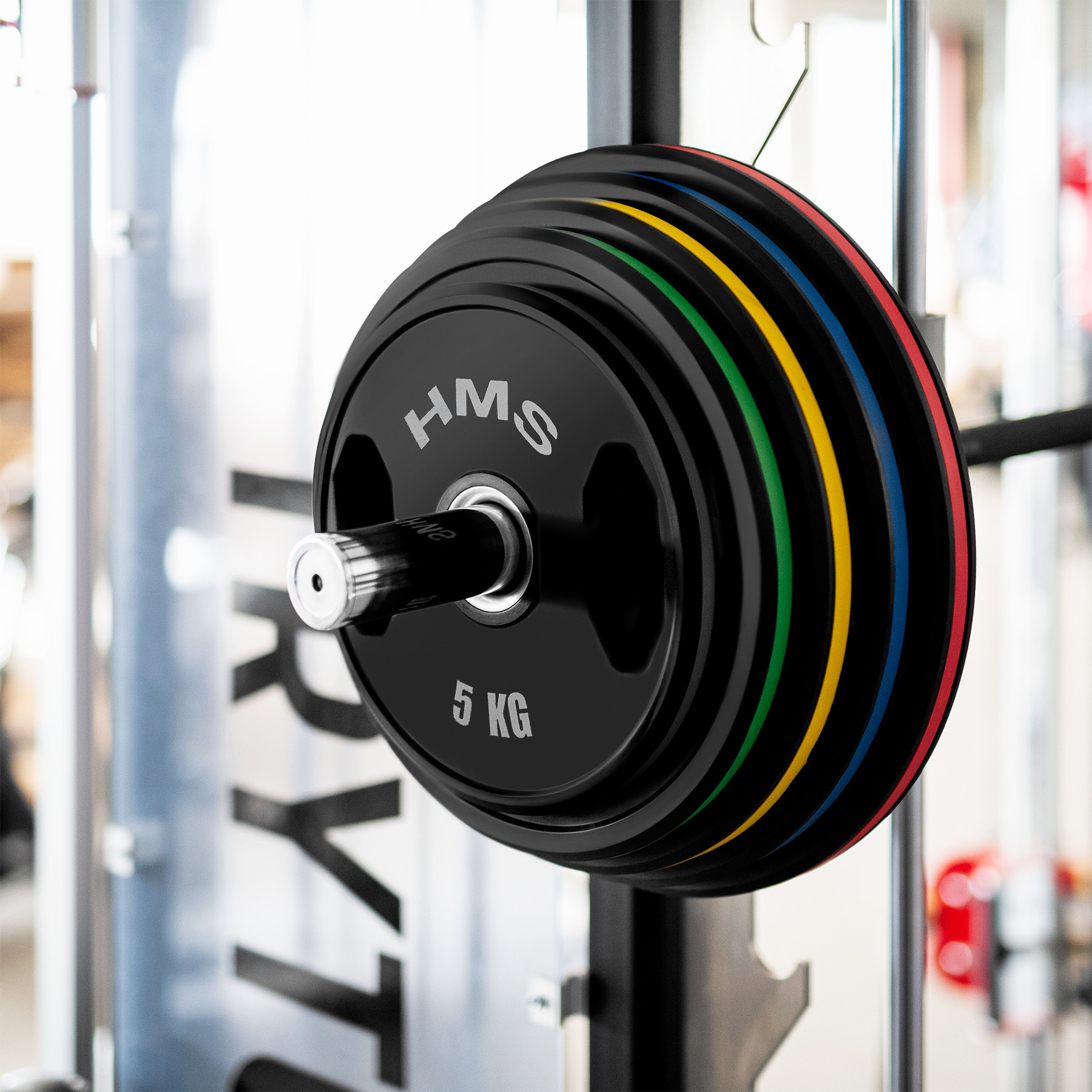 Sada pogumovaných olympijských kotoučů HMS TOG25 2 x 25 kg - Obrázek 5