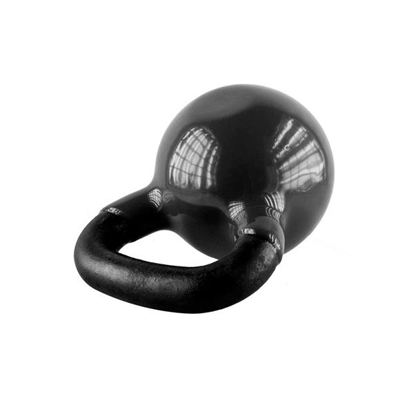 Kettlebell pokrytý vinylem HMS KNV06 6 kg, černý - Obrázek 2