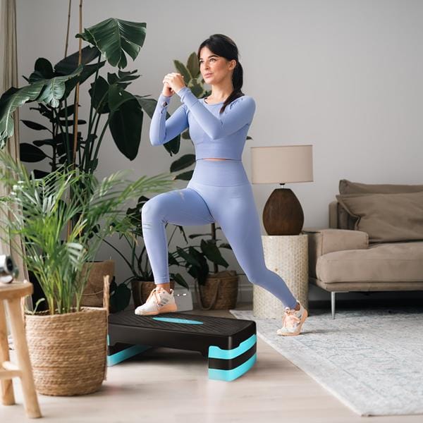 Step na aerobic HMS AS002 černo-modrý - Obrázek 2